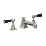 Lefroy Brooks Mackintosh Bateria umywalkowa 3-otworowa z korkiem automatycznym Silver Nickel BL1228NK