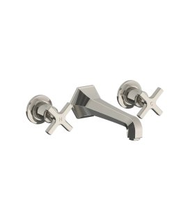 Lefroy Brooks Mackintosh Bateria umywalkowa 3-otworowa podtynkowa Silver Nickel MH1200NK