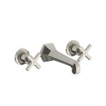 Lefroy Brooks Mackintosh Bateria umywalkowa 3-otworowa podtynkowa Silver Nickel MH1200NK