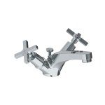 Lefroy Brooks Mackintosh Bateria umywalkowa jednootworowa z korkiem automatycznym Chrom MH1185CP