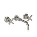 Lefroy Brooks Mackintosh Bateria umywalkowa 3-otworowa podtynkowa Silver Nickel MH1210NK