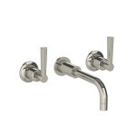 Lefroy Brooks Mackintosh Bateria umywalkowa 3-otworowa podtynkowa Silver Nickel ML1210NK