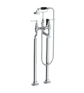 Lefroy Brooks Mackintosh Bateria wannowa wolnostojąca z zestawem prysznicowym Chrom ML1144CP