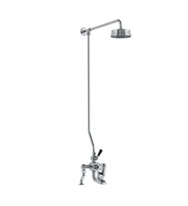 Lefroy Brooks Mackintosh Bateria wannowa termostatyczna 2-otworowa z deszczownicą Ø 154 mm Chrom DMMK8821CP
