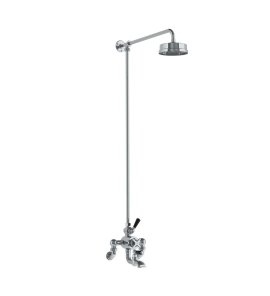 Lefroy Brooks Mackintosh Bateria wannowa termostatyczna 2-otworowa z deszczownicą Ø 154 mm Chrom WMMK8821CP