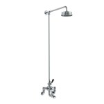 Lefroy Brooks Mackintosh Bateria wannowa termostatyczna 2-otworowa z deszczownicą Ø 154 mm Chrom WMMK8821CP