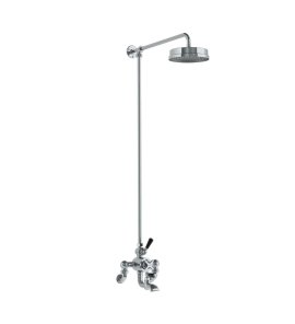 Lefroy Brooks Mackintosh Bateria wannowa termostatyczna 2-otworowa z deszczownicą Ø 197 mm Chrom WMMK8822CP