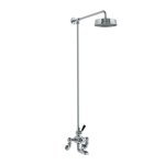 Lefroy Brooks Mackintosh Bateria wannowa termostatyczna 2-otworowa z deszczownicą Ø 197 mm Chrom WMMK8822CP
