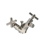 Lefroy Brooks Mackintosh Bateria bidetowa z korkiem automatycznym Silver Nickel MH1195NK