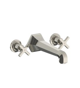 Lefroy Brooks Mackintosh Bateria wannowa 3-otworowa podtynkowa Silver Nickel MH1270NK