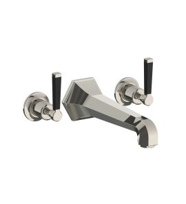 Lefroy Brooks Mackintosh Bateria wannowa 3-otworowa podtynkowa Silver Nickel MB1270NK
