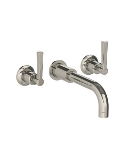Lefroy Brooks Mackintosh Bateria wannowa 3-otworowa podtynkowa Silver Nickel ML1258NK