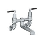 Lefroy Brooks Mackintosh Bateria wannowa 2-otworowa ścienna Chrom MB1151CP