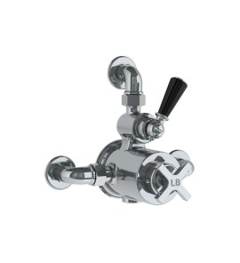 Lefroy Brooks Mackintosh Bateria termostatyczna natryskowa z zaworem ciśnieniowym na jednodrożna Chrom MK8725CP