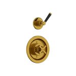 Lefroy Brooks Mackintosh Bateria termostatyczna natryskowa podtynkowa Antique Gold MB8801AG