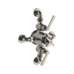 Lefroy Brooks Mackintosh Bateria termostatyczna natryskowa ścienna 2-drożna Silver Nickel ML8746NK