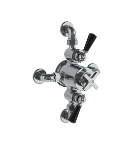 Lefroy Brooks Mackintosh Bateria termostatyczna natryskowa ścienna 2-drożna Chrom MK8746CP