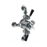 Lefroy Brooks Mackintosh Bateria termostatyczna natryskowa ścienna 2-drożna Chrom MK8746CP
