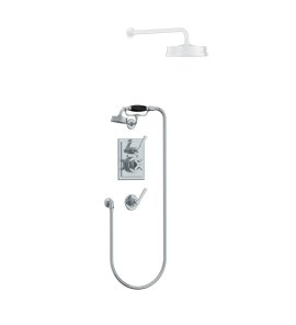Lefroy Brooks Mackintosh Bateria natryskowa termostatyczna ze słuchawką prysznicową Chrom MK8712CP