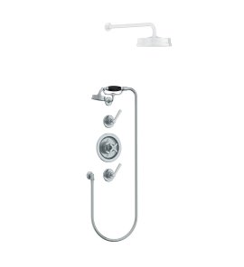 Lefroy Brooks Mackintosh Bateria natryskowa termostatyczna ze słuchawką prysznicową Chrom MK8803CP