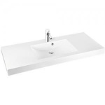 Marmorin Moira Bis 100 Umywalka meblowa/wpuszczana w blat 100x50x12,5 cm Biały P_U_059_07_1000 