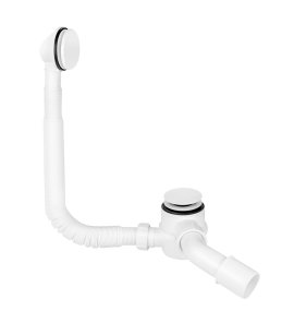   McAlpine Syfon wannowy klik-klak biały HC2600CL-WH W MAGAZYNIE!!