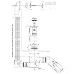   McAlpine Syfon wannowy Klik-Klak chrom HC2600CL W MAGAZYNIE!!