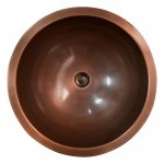 Umywalka Cobre Miedziana wpuszczana w blat 40 cm SLZOW-009.40