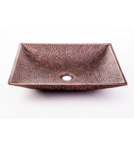 Umywalka Cobre Miedziana Nablatowa 43x36 cm SLUN-003.43