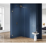 New Trendy Avexa Gold Kabina prysznicowa 80x200 cm Złoty szczotkowany EXK-1793