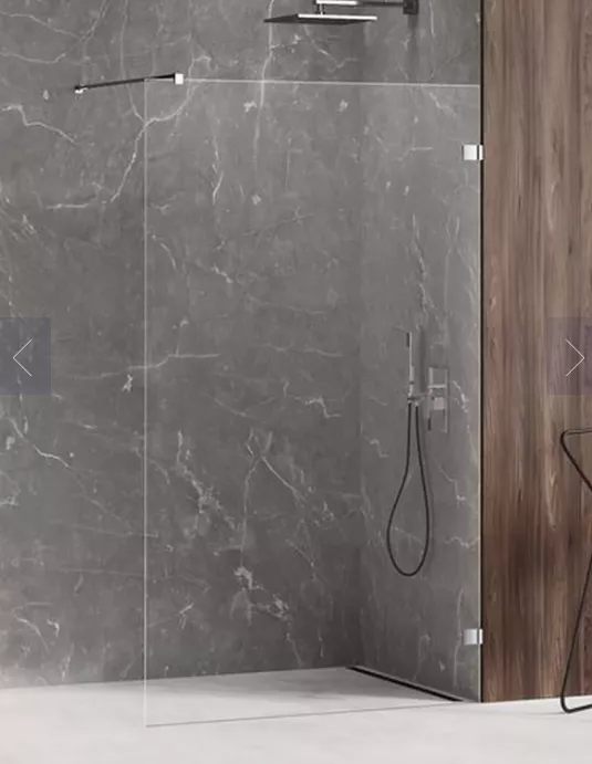 New Trendy Avexa Kabina prysznicowa 80x200 chrom EXK-1799 W MAGAZYNIE!!