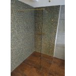      New Trendy Avexa Kabina prysznicowa 110x200 gold shine EXK-1814 WYPRZEDAŻ EKSPOZYCJI!!