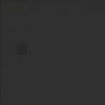 New Trendy Mori Brodzik kwadratowy 90x90x3 cm czarny B-0402