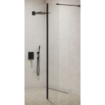 New Trendy New Modus Black Ścianka Prysznicowa Walk-In 30x200 cm czarna EXK-0088