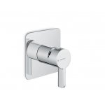 Newform Blink Chic Bateria prysznicowa jednouchwytowa podtynkowa z przełącznikiem 3-drożnym część zewnętrzna chrom 71075E.21.018