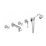 Newform Daytime Bateria wannowa 5-otworowa podtynkowa chrom 69045.21.018