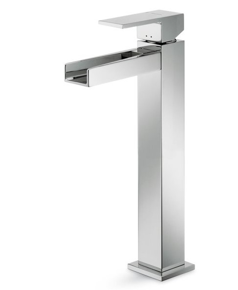 Newform Ergo Open Bateria umywalkowa jednouchwytowa wysoka chrom 66515.21.018