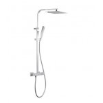 Newform Ergo-Q Zestaw prysznicowy ścienny chrom 61158.21.018
