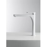   Newform Linfa II Bateria umywalkowa jednouchwytowa wysoka biały mat 69415.01.014