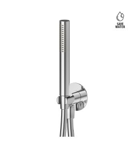 Newform O'Rama Zestaw prysznicowy ze słuchawką, wężem i uchwytem ścienny chrom 862.21.018