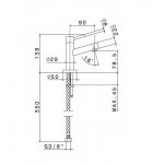 Newform X-Trend Kran do zimnej wody chrom 2260.21.018