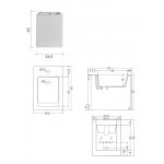 NIC Design Cool Bidet 52x34,5 biały połysk 004230.001