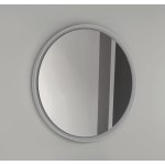 NIC Design Lustro ścienne okrągłe Ø 60 cm z podświetleniem LED biały połysk 012787.001