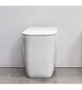 NIC Design Semplice Miska WC stojąca Rimless Biały 003368.001