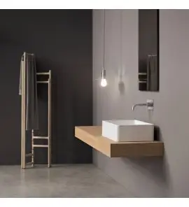 Nic Design Semplice Umywalka nablatowa 55x36 biały połysk 001481.001