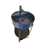      NIC Design Zestaw Umywalkowy Consolle 45 + Lustro Parentesi indaco matt 001724CF.066 + 021725.064 + 012788.066 WYPRZEDAŻ EKSPOZYCJI!!