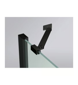 Novellini Drążek stabilizacyjny 45 stopni 25 cm Czarny mat R80LOU250-H