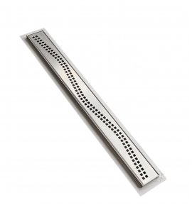 Novellini Onda Odpływ liniowy 70 cm Chrom szczotkowany NDO070-K