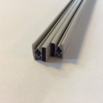   Novellini Uszczelki magnetyczne pionowe 2 sztuki w komplecie R10GIADA-83 W MAGAZYNIE!!