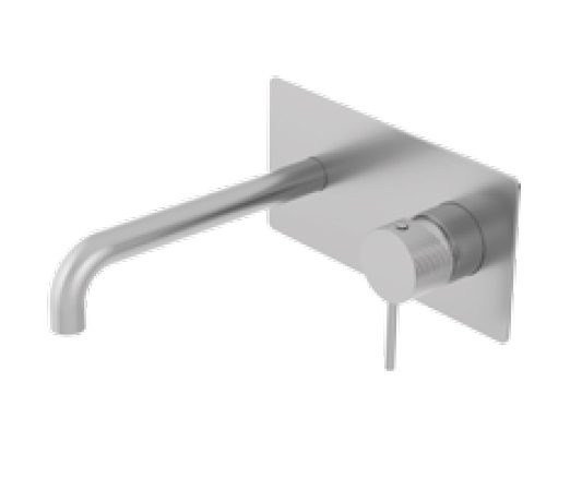 Oioli LIFE 25L Bateria umywalkowa podtynkowa jednouchwytowa Brushed stainless steel 25902L